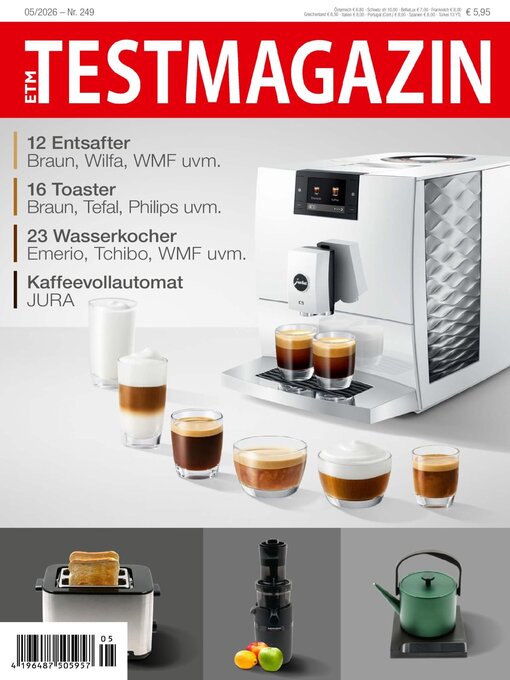 Cover image for ETM TESTMAGAZIN